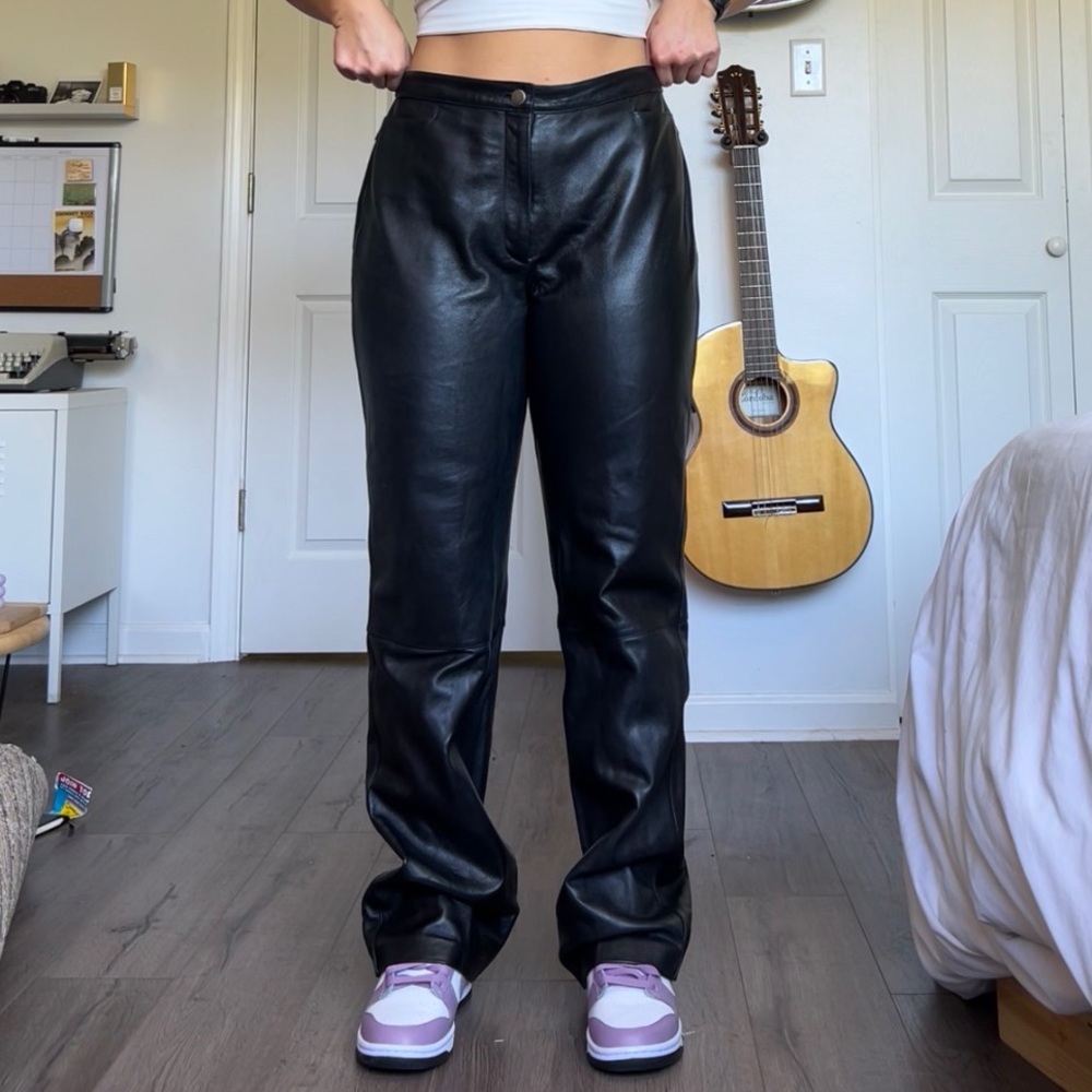 Leather Pants - Anne Klein